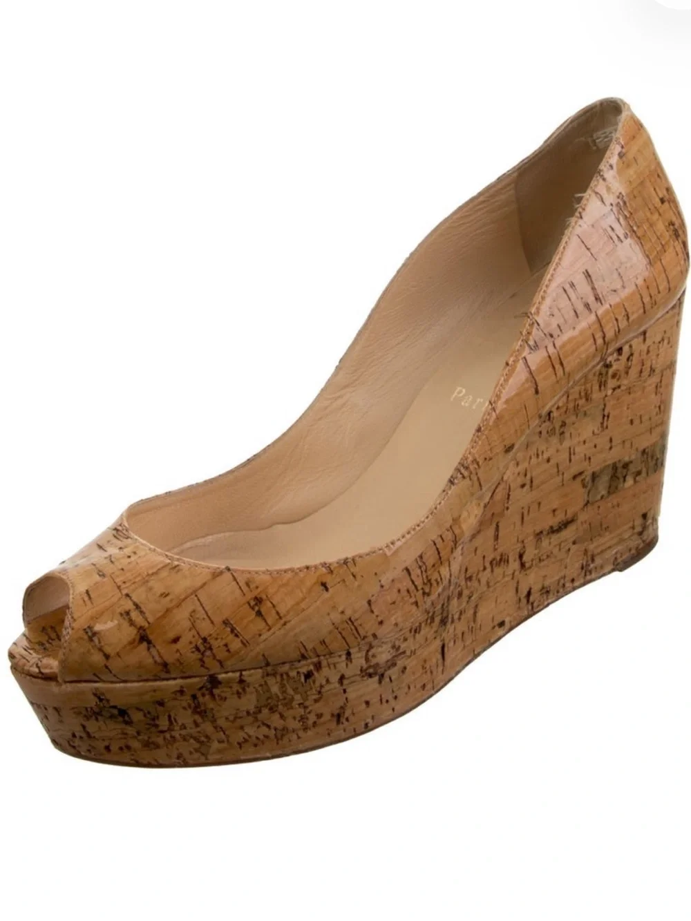 Christian Louboutin stylish cork